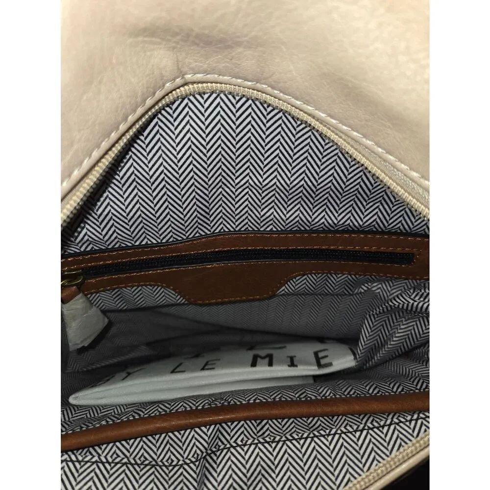 Leather-Style Backpack - Picture 3 of 4
